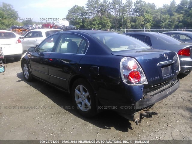 1N4AL11D75C257946 - 2005 NISSAN ALTIMA S/SL BLUE photo 3