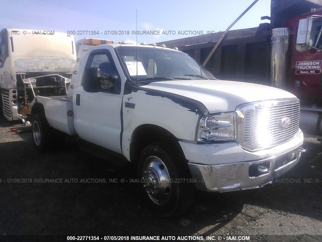 1FDXF46F9YEB04884 - 2000 FORD F450 SUPER DUTY WHITE photo 1