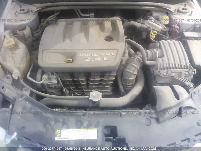 1B3BD4FB6BN540747 - 2011 DODGE AVENGER EXPRESS 银色 照片 10