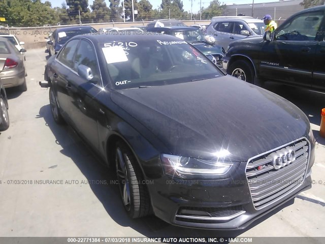 WAUBGAFL5EA165780 - 2014 AUDI S4 PREMIUM PLUS BLACK photo 1