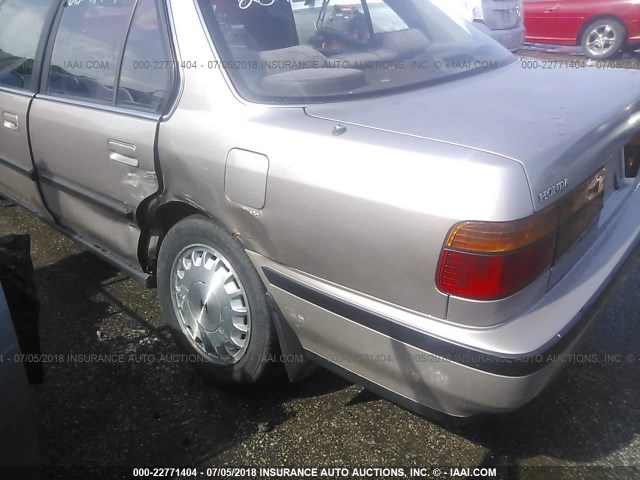 1HGCB7660MA128574 - 1991 HONDA ACCORD EX/EX-R SILVER photo 6