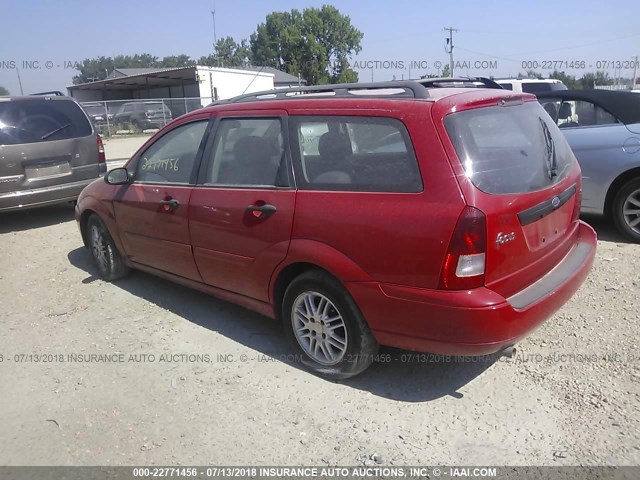 1FAFP36393W316822 - 2003 FORD FOCUS SE/SE SPORT/ZTW RED photo 3