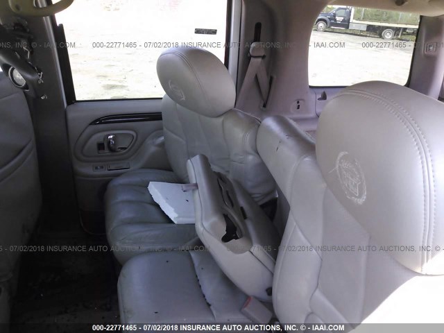 1GYEK13R5XR415184 - 1999 CADILLAC ESCALADE WHITE photo 8