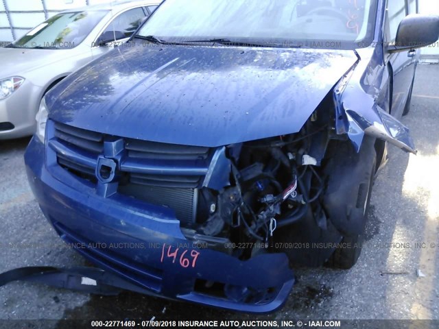 2D4RN3D15AR440271 - 2010 DODGE GRAND CARAVAN HERO BLUE photo 6