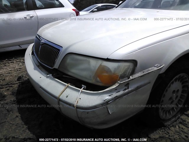 JNKBY31A0VM304566 - 1997 INFINITI Q45 T WHITE photo 6