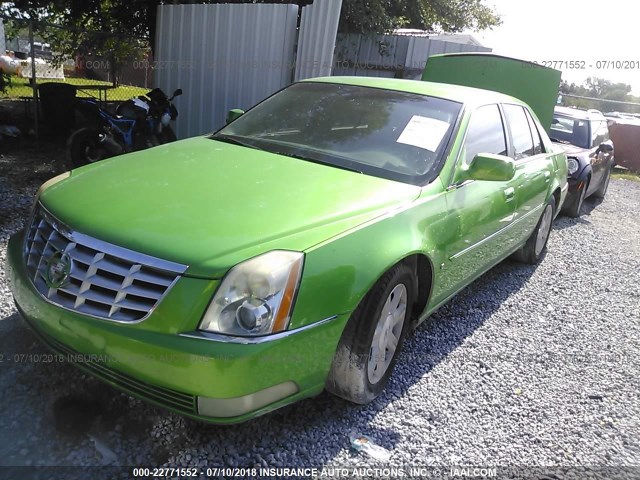 1G6KD57Y86U104228 - 2006 CADILLAC DTS GREEN photo 2