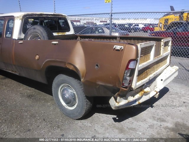 D27BD6S237473 - 1976 DODGE TRUCK BROWN photo 6