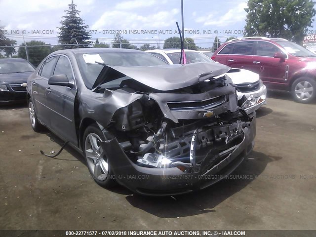 1G1ZB5E08CF286214 - 2012 CHEVROLET MALIBU LS BROWN photo 1