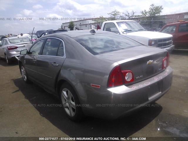 1G1ZB5E08CF286214 - 2012 CHEVROLET MALIBU LS BROWN photo 3