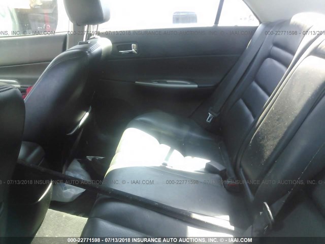 1YVHP80D845N58813 - 2004 MAZDA 6 S Сұр фото 8