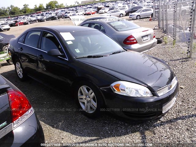 2G1WG5E32D1239168 - 2013 CHEVROLET IMPALA LT 黑色 照片 1
