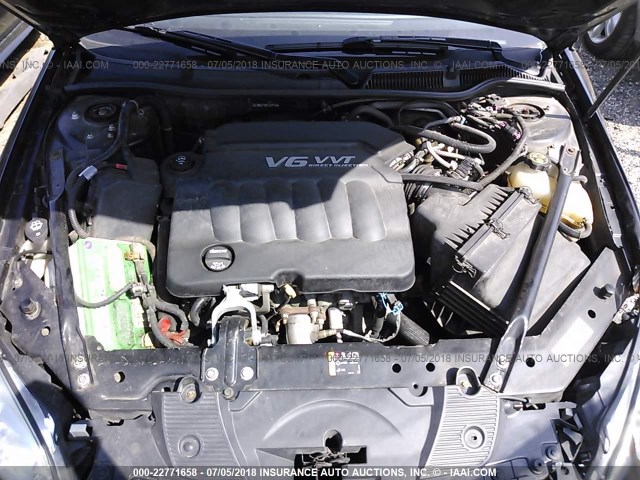 2G1WG5E32D1239168 - 2013 CHEVROLET IMPALA LT 黑色 照片 10