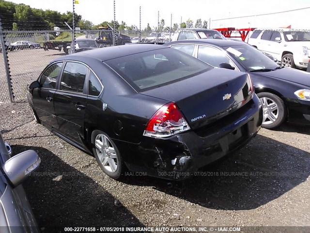 2G1WG5E32D1239168 - 2013 CHEVROLET IMPALA LT 黑色 照片 3