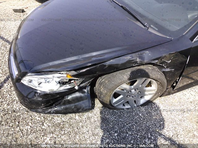 2G1WG5E32D1239168 - 2013 CHEVROLET IMPALA LT 黑色 照片 6