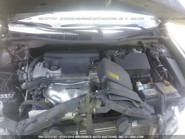 4T1BF1FK5CU087358 - 2012 TOYOTA CAMRY SE/LE/XLE 黑色 照片 10