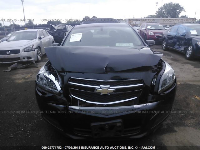 1G11B5SA6DF138249 - 2013 CHEVROLET MALIBU LS Қара фото 6
