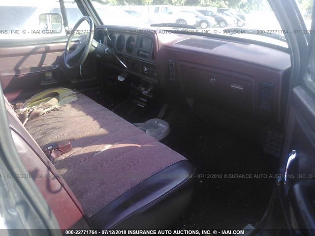 1B7FE06Y1KS041785 - 1989 DODGE D-SERIES D100 SILVER photo 5