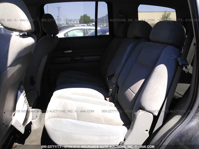 1D4HB48N96F167986 - 2006 DODGE DURANGO SLT GRAY photo 8