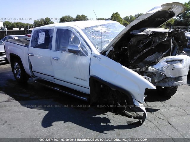 3GTU2NEC4HG482121 - 2017 GMC SIERRA K1500 SLT WHITE photo 1