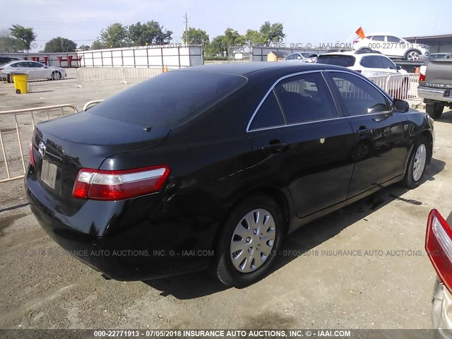 4T1BE46K69U845141 - 2009 TOYOTA CAMRY SE/LE/XLE BLACK photo 4