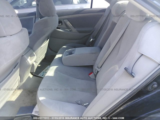 4T1BE46K69U845141 - 2009 TOYOTA CAMRY SE/LE/XLE BLACK photo 8