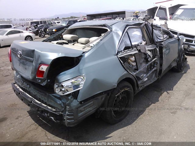 4T1BK46K28U563327 - 2008 TOYOTA CAMRY LE/XLE/SE Yaşıl foto 4
