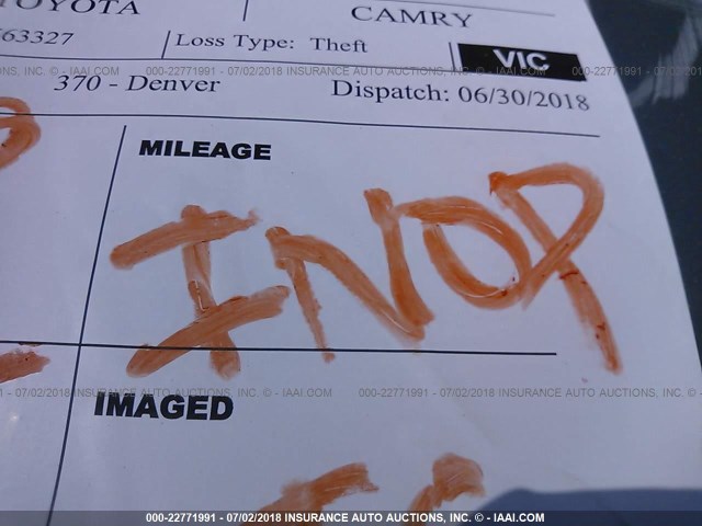 4T1BK46K28U563327 - 2008 TOYOTA CAMRY LE/XLE/SE Yaşıl foto 7