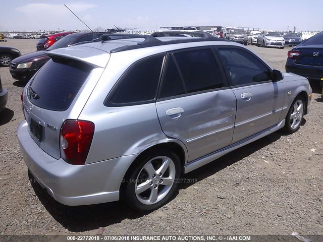 JM1BJ245631135151 - 2003 MAZDA PROTEGE PR5 银色 照片 4