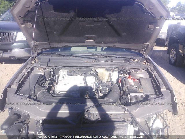 1G1ZS58N78F124685 - 2008 CHEVROLET MALIBU LS Qəhvəyi foto 10