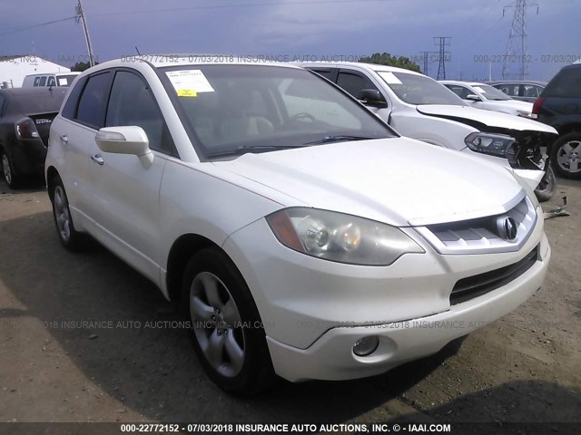 5J8TB18268A015614 - 2008 ACURA RDX WHITE photo 1