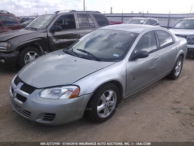 1B3EL46X66N244094 - 2006 DODGE STRATUS SXT SILVER photo 2