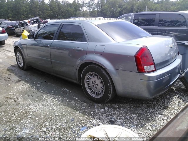 2C3KA43R36H508477 - 2006 CHRYSLER 300 BLUE photo 3