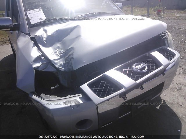 5N1AA08A27N703669 - 2007 NISSAN ARMADA SE/LE SILVER photo 6