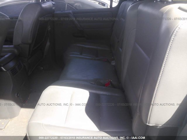 5N1AA08A27N703669 - 2007 NISSAN ARMADA SE/LE SILVER photo 8