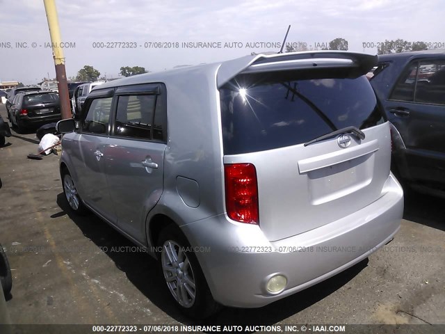 JTLKE50E481041602 - 2008 TOYOTA SCION XB BLACK photo 3