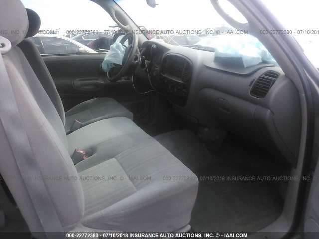 5TBRT34133S429002 - 2003 TOYOTA TUNDRA ACCESS CAB SR5 GRAY photo 5