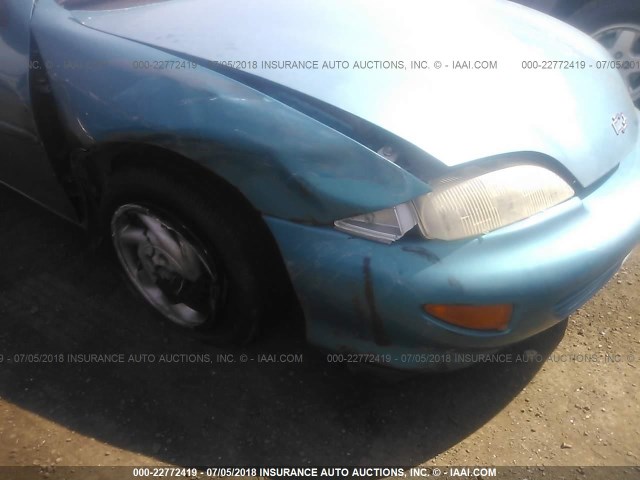 1G1JC1246W7324810 - 1998 CHEVROLET CAVALIER RS TEAL photo 6