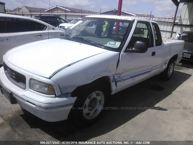 1GTCS19X7T8515726 - 1996 GMC SONOMA WHITE photo 2