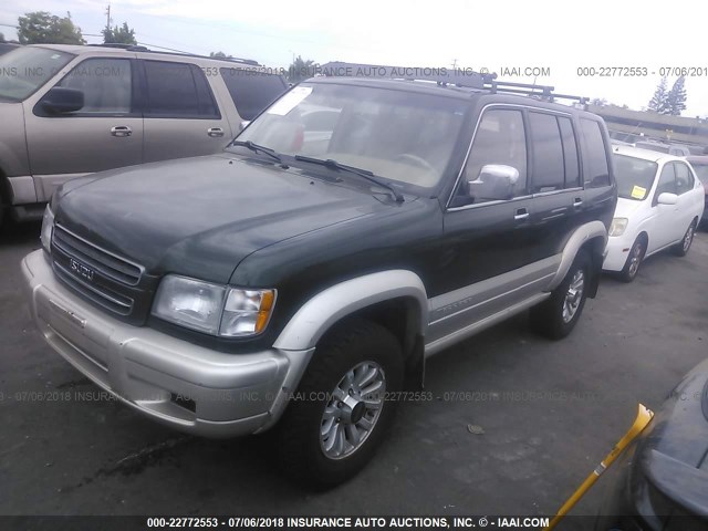 JACDJ58X317J09993 - 2001 ISUZU TROOPER S/LS/LIMITED 绿色 照片 2