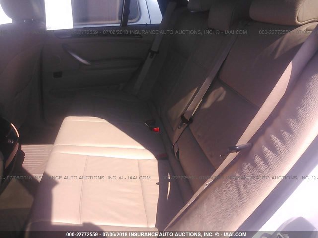 5UXFB33523LH48699 - 2003 BMW X5 4.4I WHITE photo 8