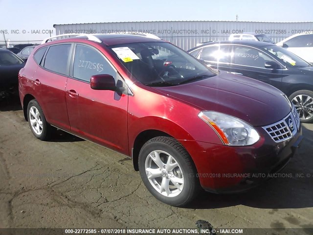 JN8AS58V79W193936 - 2009 NISSAN ROGUE S/SL RED photo 1