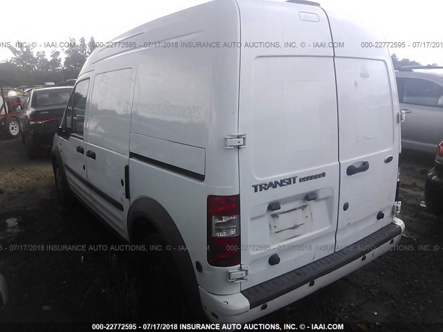 NM0LS7BN1AT034499 - 2010 FORD TRANSIT CONNECT XLT WHITE photo 6