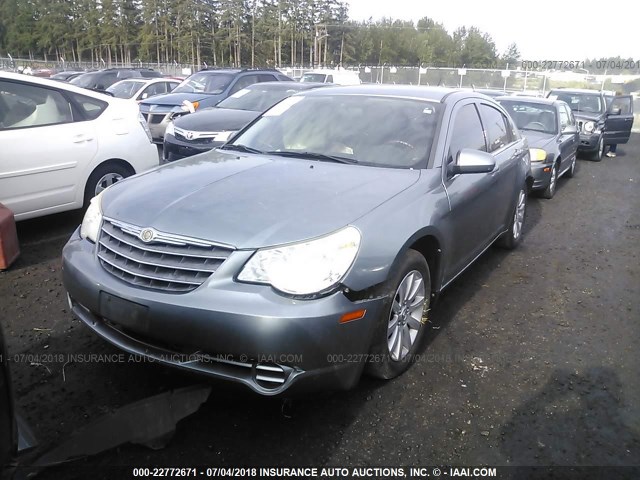 1C3CC5FB4AN131029 - 2010 CHRYSLER SEBRING LIMITED GRAY photo 2