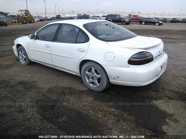 1G2WK52J9YF309731 - 2000 PONTIAC GRAND PRIX SE1 WHITE photo 3