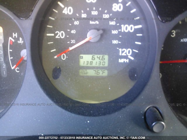 JF1SG65654H766162 - 2004 SUBARU FORESTER 2.5XS ვერცხლისფერი ფოტო 7