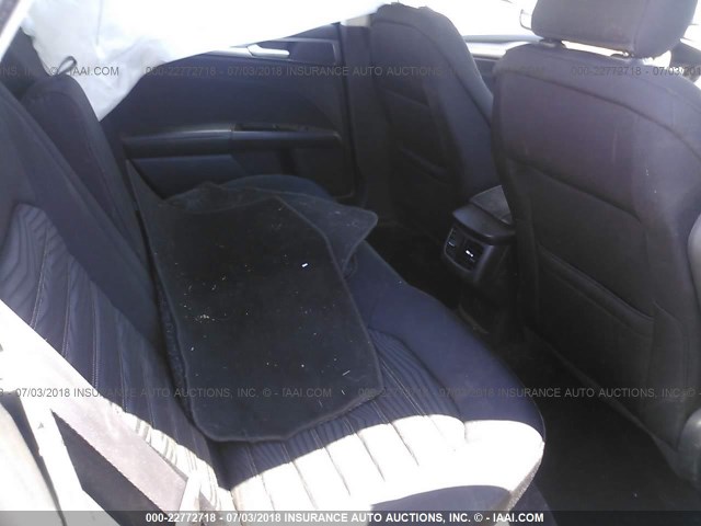 3FA6P0H77GR330368 - 2016 FORD FUSION SE GRAY photo 8