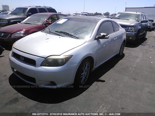 JTKDE177360092167 - 2006 TOYOTA SCION TC 银色 照片 2