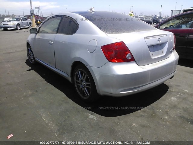 JTKDE177360092167 - 2006 TOYOTA SCION TC 银色 照片 3