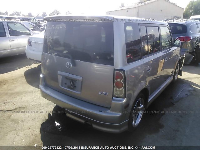 JTLKT324050185826 - 2005 TOYOTA SCION XB Boz foto 4