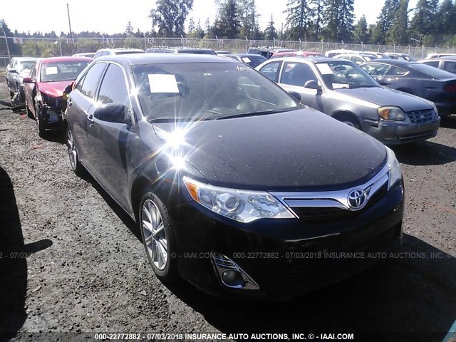 4T4BF1FK4ER443954 - 2014 TOYOTA CAMRY L/SE/LE/XLE 黑色 照片 1